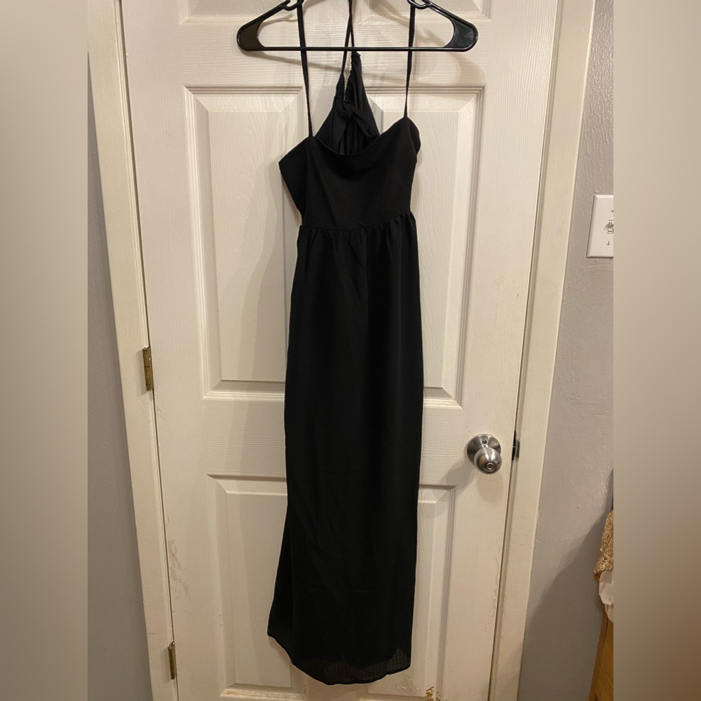 Just fab black maxi dress. Size small
